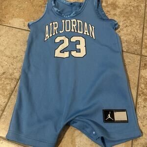 Air Jordan Light Blue Tank Top Romper – Baby Toddler Boys – 18 Months